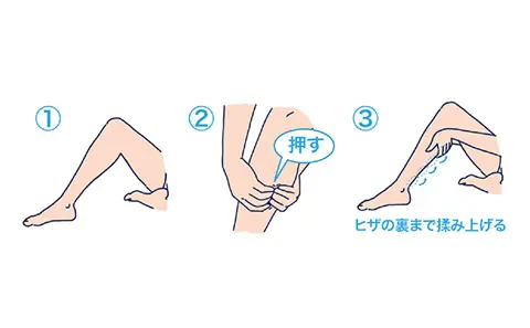ふくらはぎセルフケアマッサージ