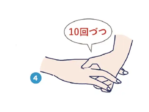 セルフハンドマッサージ2