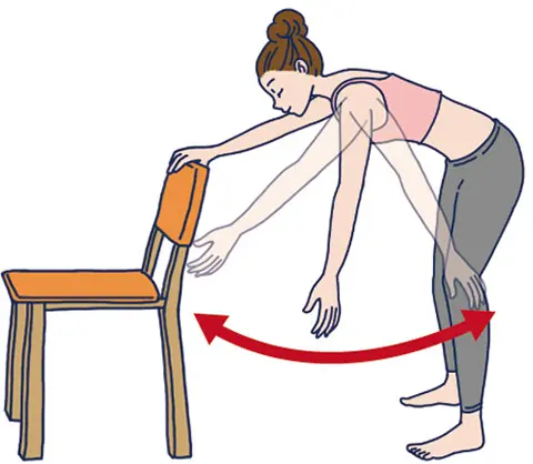 肩の振り子運動