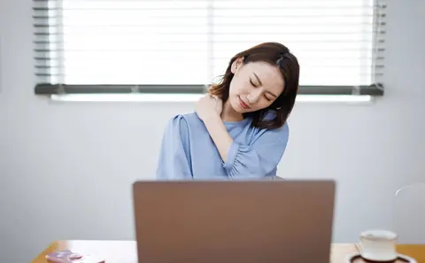 肩こりの電気鍼治療